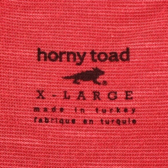 Horny Toad Empirical Dress Women's XL Orange Faux Wrap Stretch Knit Surplice - Picture 10 of 13